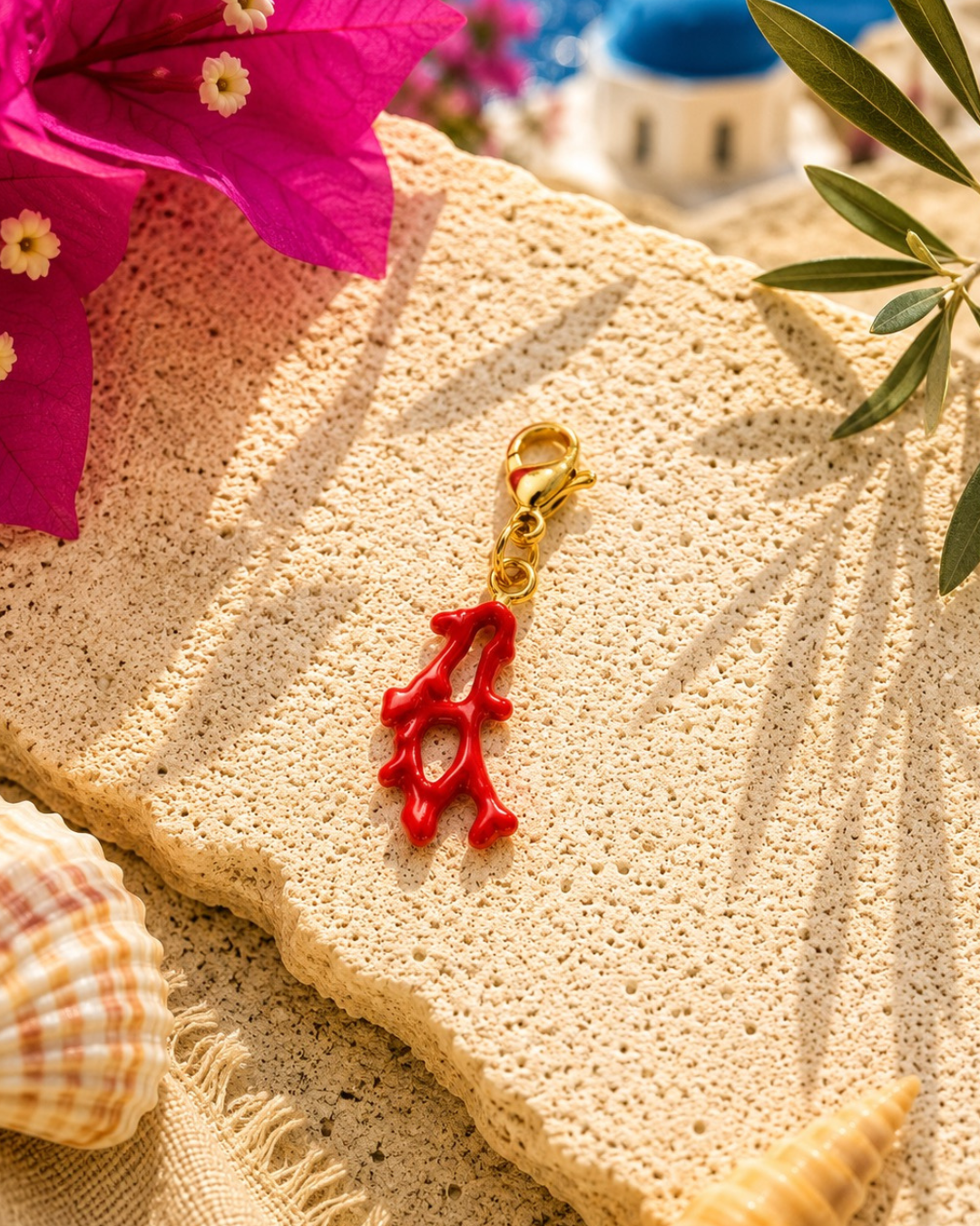 Charm CORAIL ROUGE