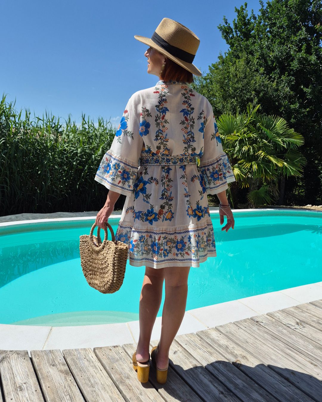 Robe CAPRI - Bleu
