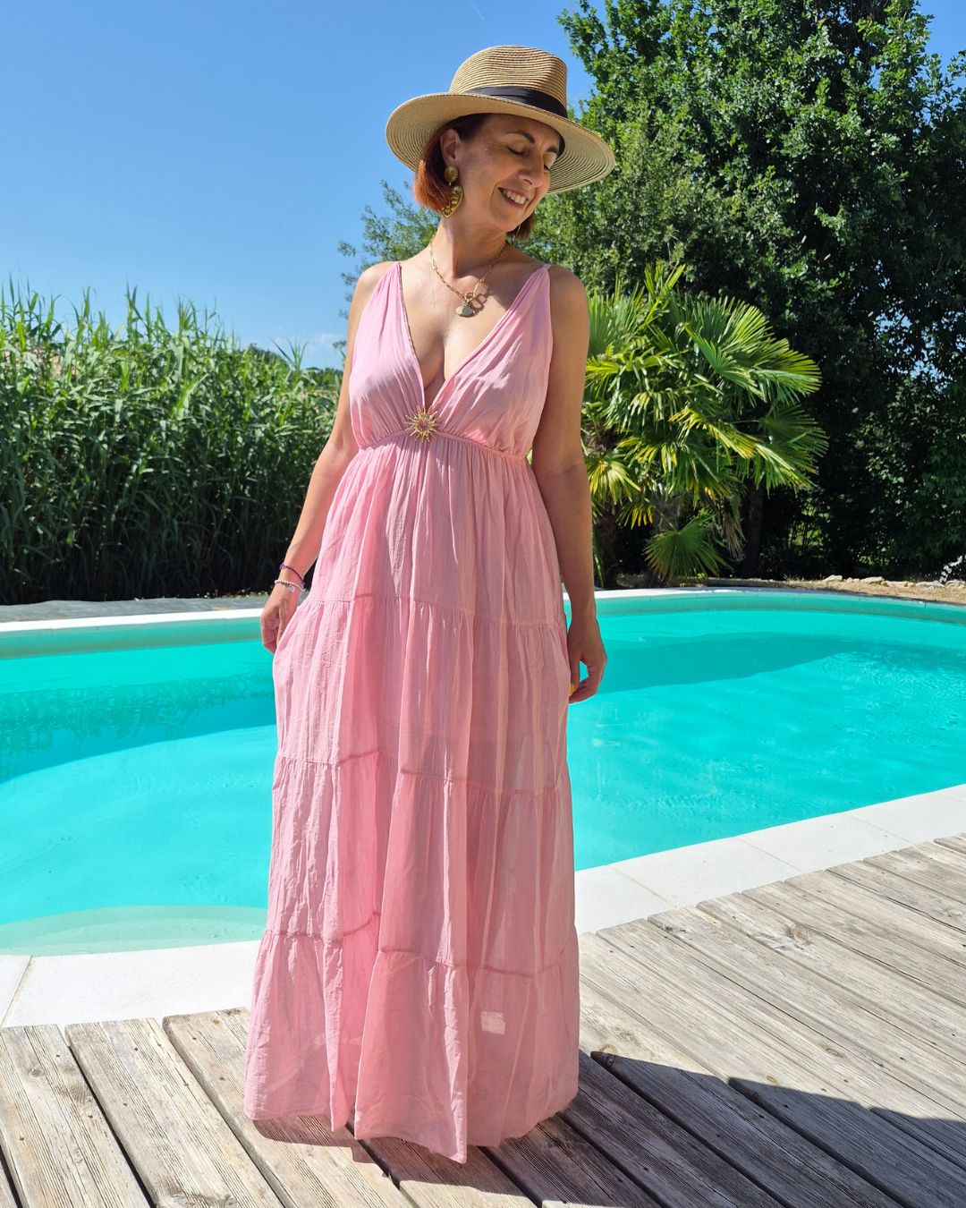 Robe HELIA - Rose