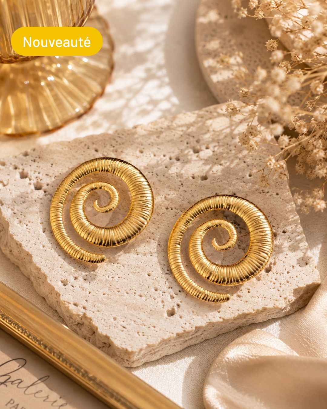 Boucles d'oreilles SOLIS
