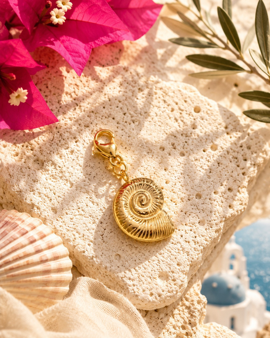 Charm COQUILLAGE SPIRALE